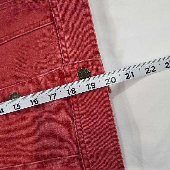 Ralph Lauren Denim Jacket Red Vintage Size L Womens - Picture 6 of 12